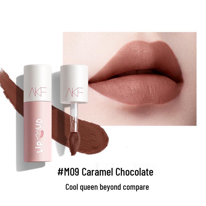 AKF Matte Lip Mud: Affordable Lipstick & Lip Gloss for Students - Niche Brand