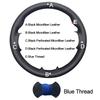 Hand Sewing Car Braid on Steering Wheel Cover for Jeep Commander (XK) 2006-2008 Grand Cherokee III(WK) 2005-2008 Accessories
