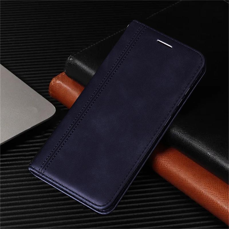 Book Leather Flip Wallet Phone Case For iPhone 15 14 13 12 11 Pro Max X XR XS Max 7 8 15 Plus Shockproof Soft Cover