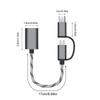 USB C Adapter 2 In 1 Type C & Micro USB Cable To USB 3.0 Adapter OTG for Type-C