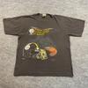 Винтажная футболка Pittsburgh Steelers Nutmeg 1994 года Размер L 23x27 Черная США