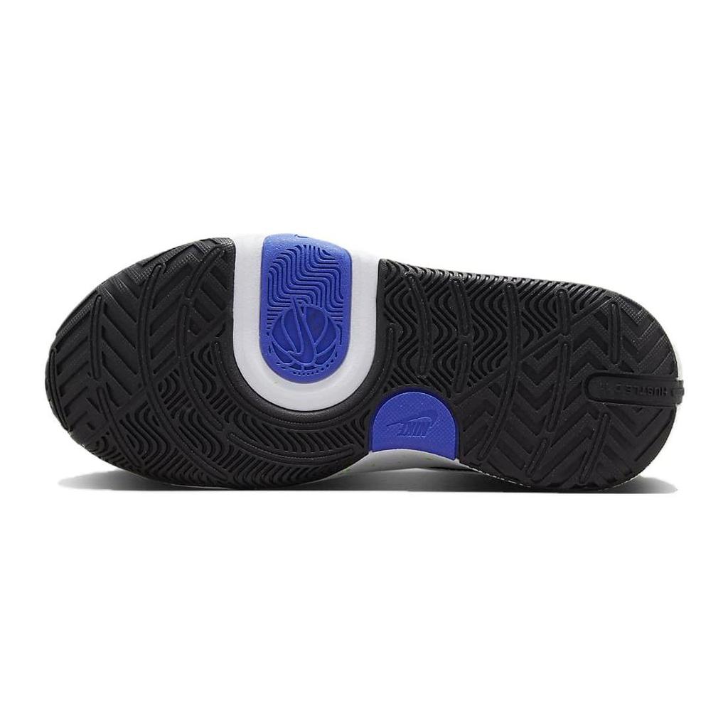 Nike Team Hustle D11 GS Green Strike Racer Синие детские кроссовки White Summit-White Pure-Platinum DV8996-101