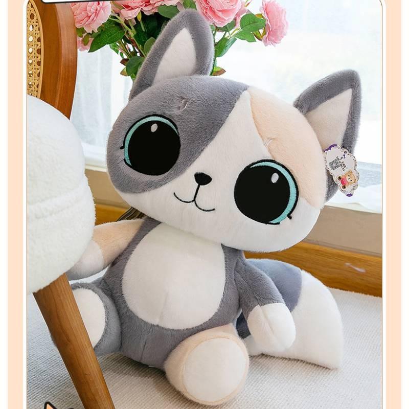 Plush Cat Toy Cartoon Stuffed Doll Bedroom Decoration Kids Birthday Cute Gift
