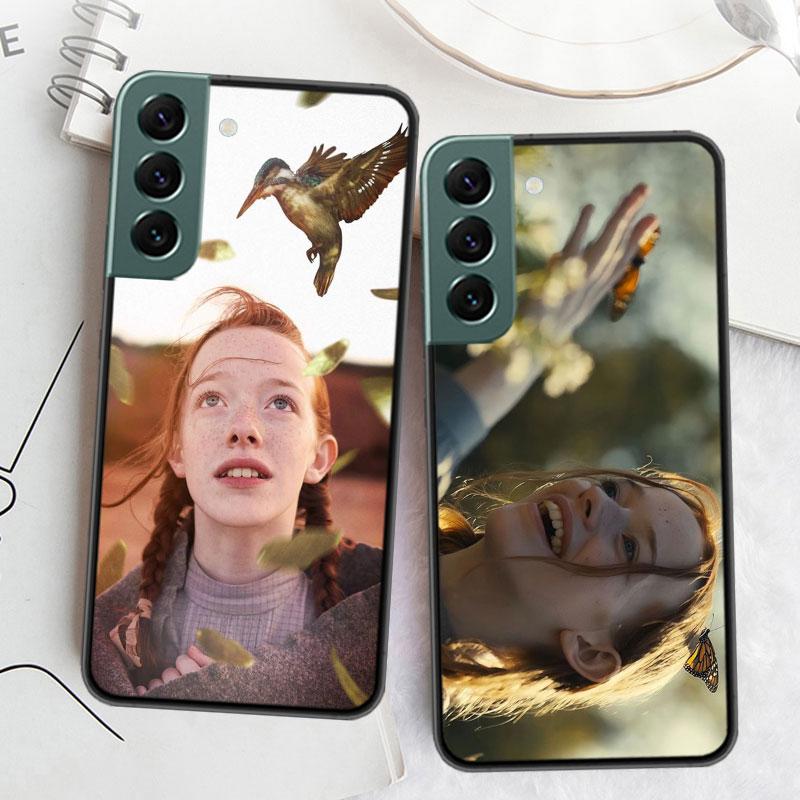 Чехол для телефона Anne With an E для Samsung Galaxy S22 S25 Ultra S21 S10 Plus S26 Edge S20 S23 S24 FE Чехол Силиконовый Мягкий ТПУ Прозрачный