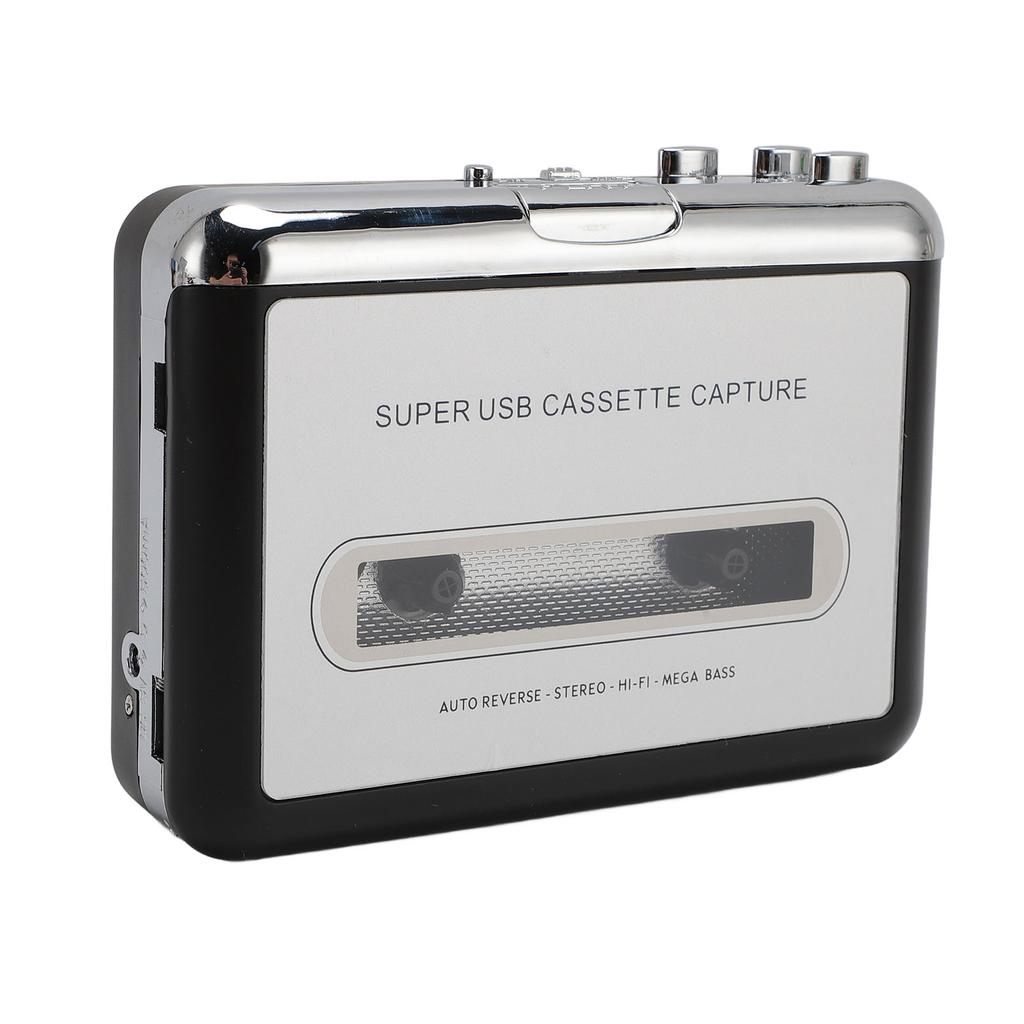USB Кассетный в MP3 Конвертер Кассета в Цифровой Звук USB 2.0 Портативный Кассетный Плеер Рекордер Конвертер с Наушниками