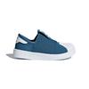 adidas Оригинальные Superstar Smr 360 I Дышащие Низкие Детские Кроссовки Сине-Белые Для Младенцев и Малышей B22433