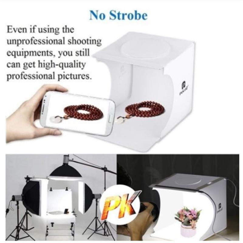 4GL PULUZ 24 см PU5022, 2 предмета, светодиодная коробка для фотостудии, светодиодный световой короб для фотосъемки, 6-цветные фоны