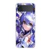 Phone Case For Samsung Galaxy Z Flip 3 4 5 Fold High Hard PC Shell For Galaxy Z Flip 3 5 Cover Honkai Star Rail Genshin Impact
