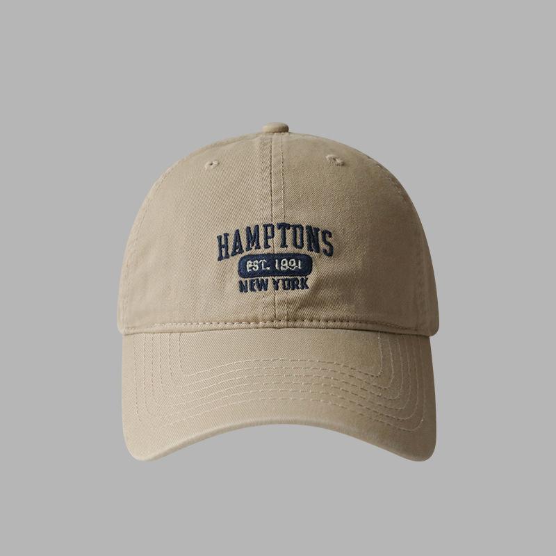 Бейсболка с вышитыми корейскими буквами для женщин и мужчин, мягкая хлопковая регулируемая кепка с козырьком, повседневная однотонная кепка с застежкой-молнией