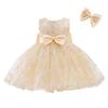 Karwavyi Baby Ceremony Formal Dress with Perfect for Commemorative Shrine and Other Perfect As a Gift Children's Dress, Dress, Dress, Ribbon,