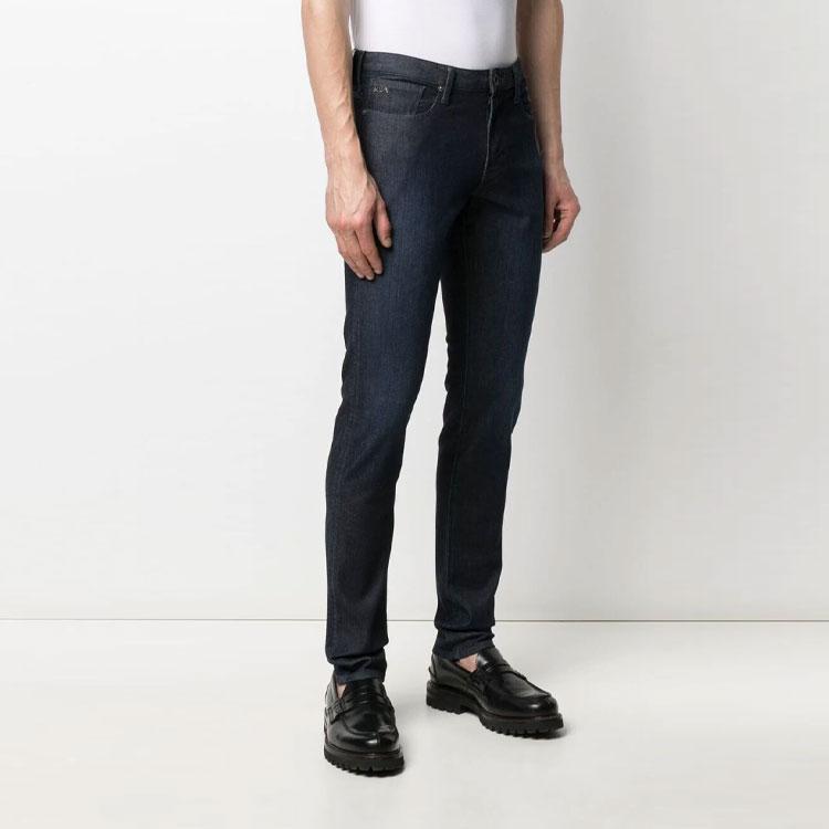 Emporio Armani Джинсы Мужские Синие Умеренно Зауженные Брюки 3K1J06-1DH9Z-0941
