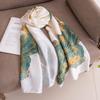 Summer Shawl Scarf Long Strip Sun Protection Versatile Fashion Women's Scarf for Outerwear