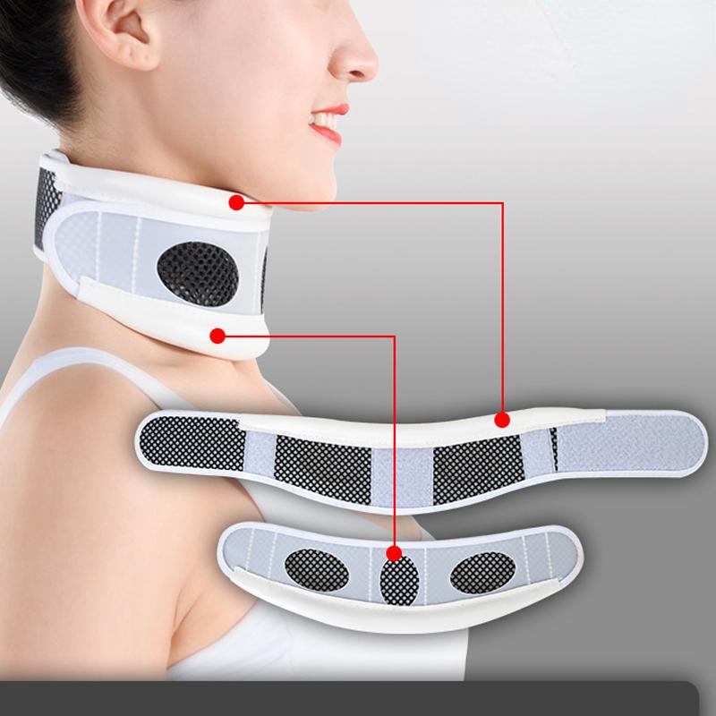 Дышащая поддержка шеи, устройство для вытягивания и фиксации шеи, защита воротника, поддержка шеи, портативная рама для шеи, защита от опускания головы