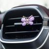 2/3/4PCS Car Aromatherapy Durable Universal Fine Butterfly Car Perfume Natural Smell Spice Auto Parts Automobile Freshener