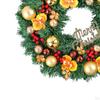 Искусственный рождественский венок, шар, украшение, подвесной декор для фермерского дома