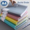 Transparent A4 Document Folder - Certificate, Test Paper, and Photo Storage Album