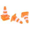 7Pcs Mini Traffic Road Cones Toys Training Roadblock Signs Educational Toy