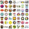 50 Ball Sports Collection Stickers Personalized Decoration Suitcase Notebook Waterproof Removable Glue Without Repeated Stickers
