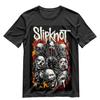 Футболка Slipknot Футболка группы Slipknot с маской Графическая футболка Хлопковая футболка S-XXXL