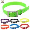 Ошейник для собак из ТПУ для маленьких и больших собак, аксессуары для домашних животных, модный ошейник, водонепроницаемый, дезодорирующий, устойчивый к грязи, легко чистится