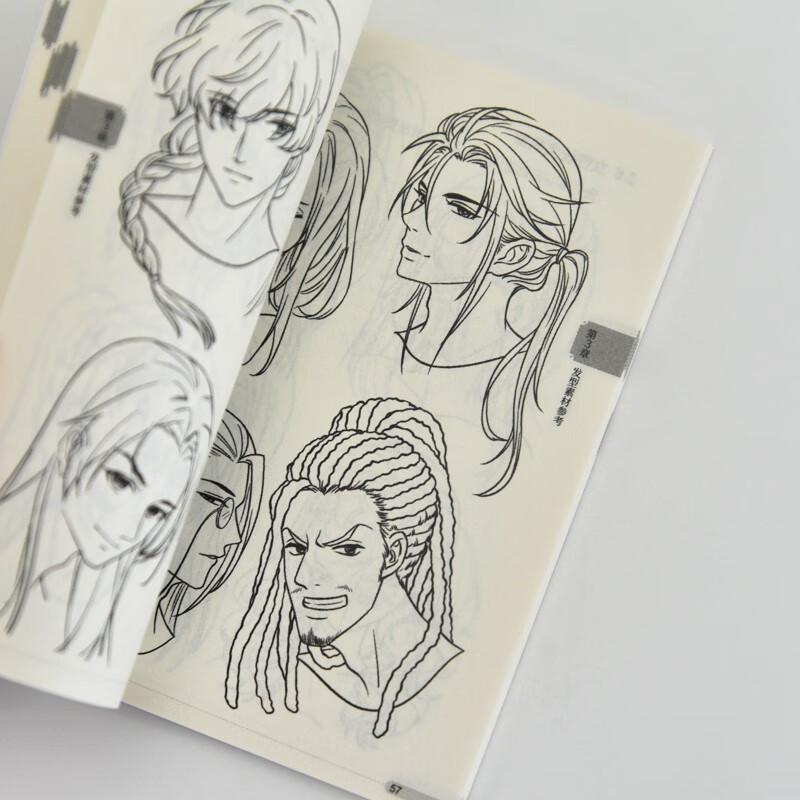 Manga Hair Style Tutorial Pocket Book