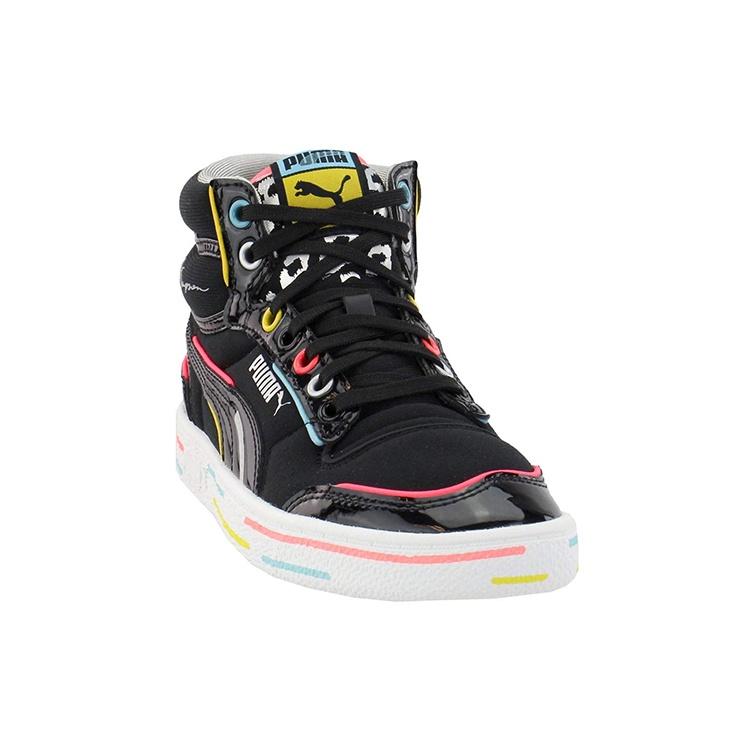 (WMNS) PUMA Unexpected x Ralph Sampson Mid 'Black White' Women's 371953-01