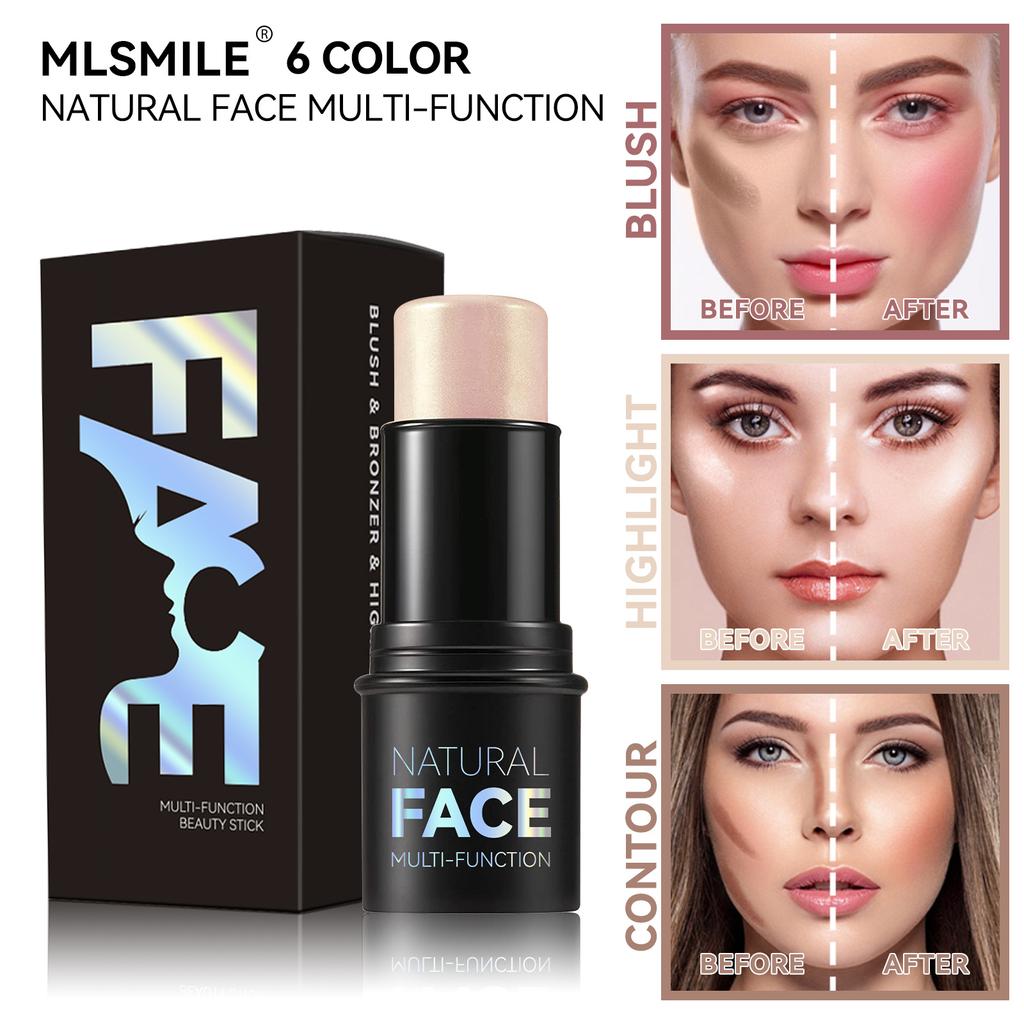 Makeup Face Contouring Bronzer Stick Multifunctional Highlighter Brightening Silkworm Blusher Rouge Cream Modify Concealer Pen