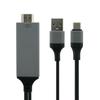Usb 3.1 Type C в HDMI-кабель-адаптер-переходник 2M Hd 1080P 4K HdTV-сплиттер-кабель для Samsung Galaxy S10/9/8, телефон, проектор, телевизор