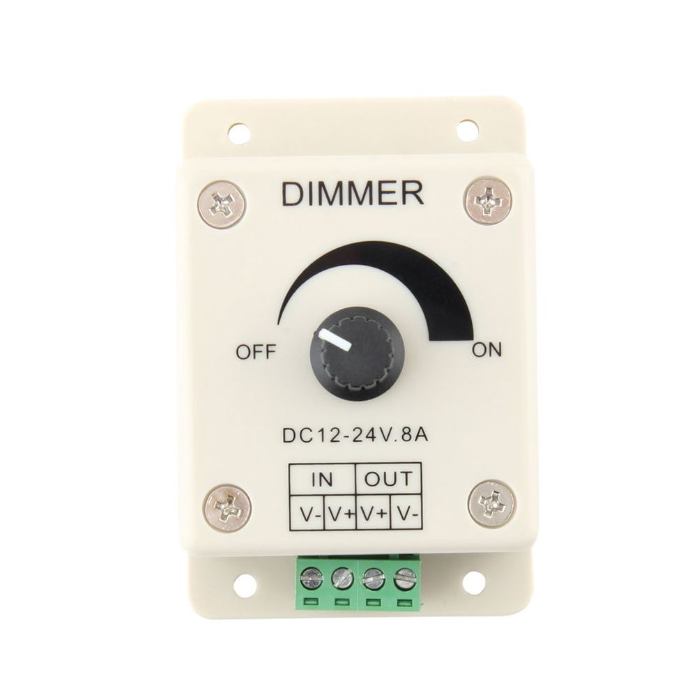 Single Color PWM Digital Dimming Adjustable Brightness Dimmer Switch Controller LED Light Protect