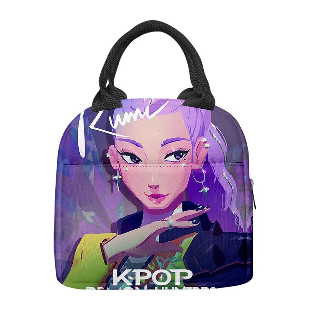 Персонализированная печатная сумка для ланча, модная сумка