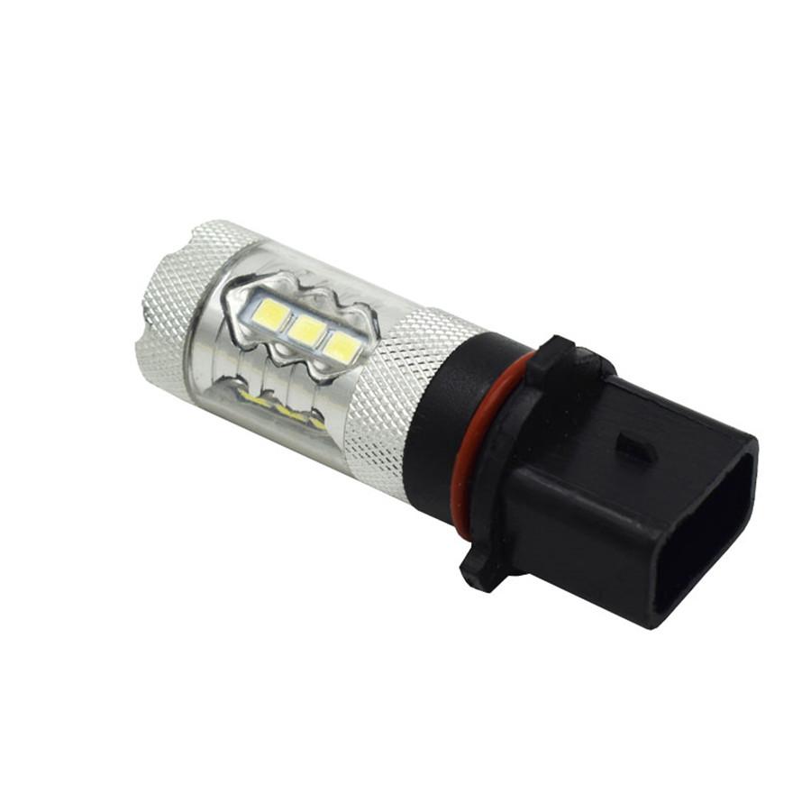 80W DRL Fog Lights P13W 2835 16smd 16Led White for Chevy Camaro 2011-2013 2pcs