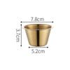 304 Stainless Steel Small Seasoning Dish Kitchen Sauce Cup Ketchup Dipping Bowl Appetizer Plates Sushi Vinegar Soy Saucer