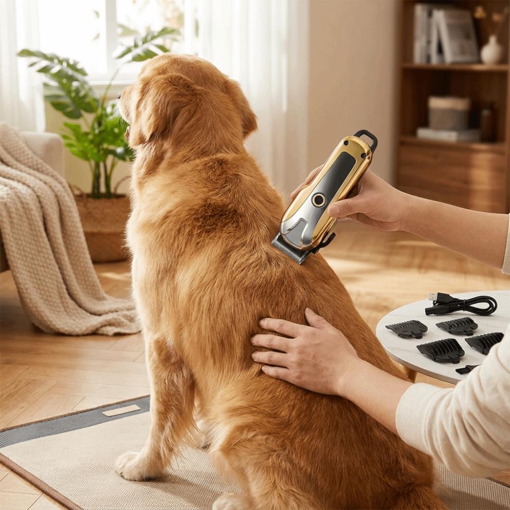 Cordless Electric Pet Clipper Low Noise Dog Hair Clippers Universal Dog Hair Trimmer Pet Salon