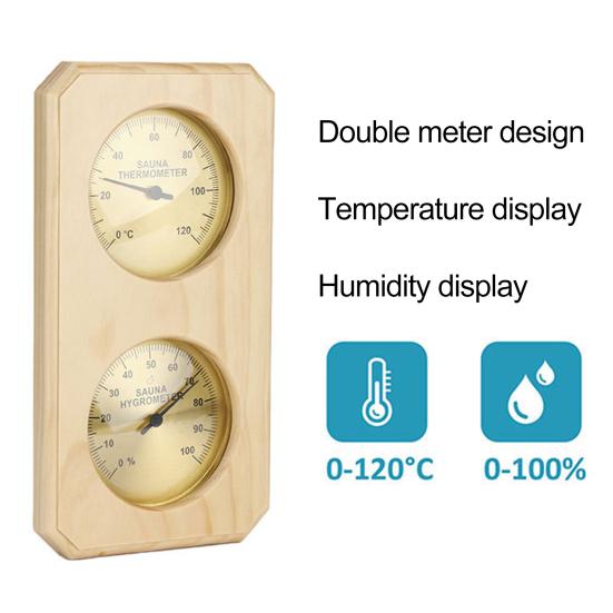 Convenient Large Screen Waterproof Temperature Tester Thermometer Indoor Humidity Meter Home Supplies