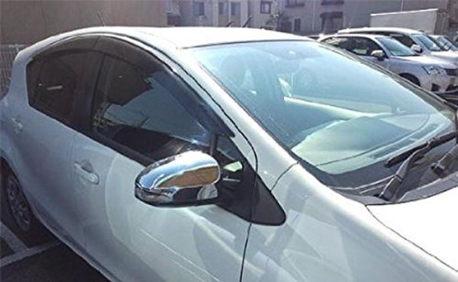 BRIGHTZ Chrome Door Mirror Covers for Toyota Aqua NHP10 11181 [MIR-SID-035]