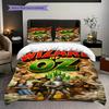 1PC The Wizard of Oz pattern Bedding Quilt Set Quilt Cover Pillowcase Home Decoration Birthday Gift (1 * duvet cover + 2 * pillowcase, without core)