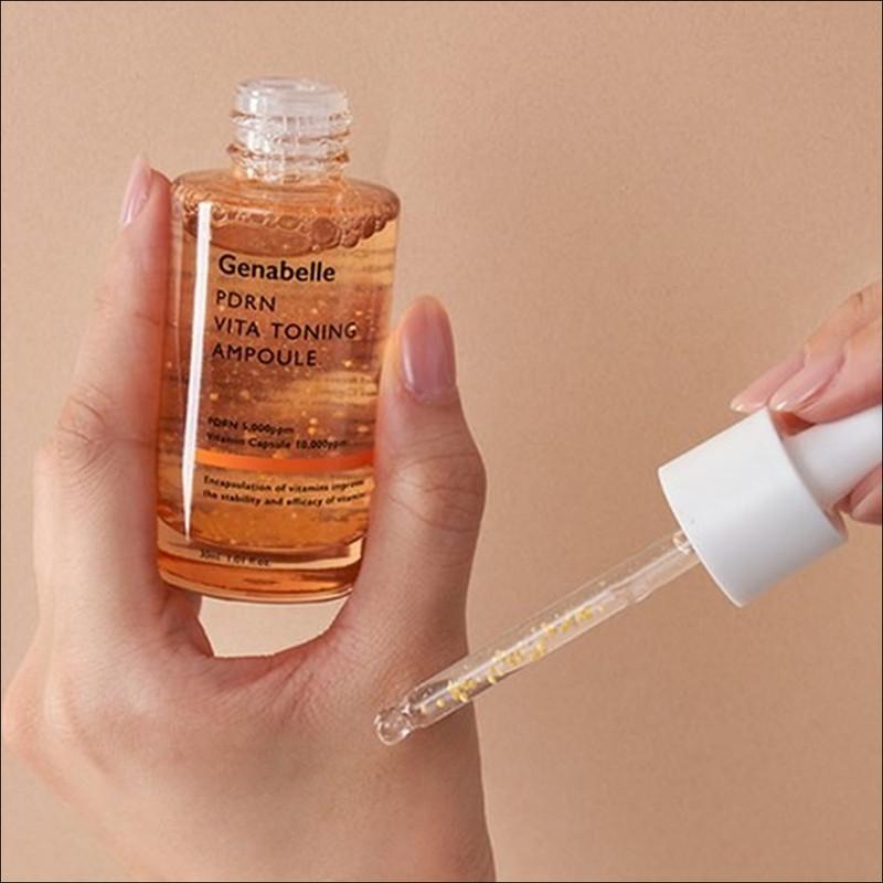 Genabelle PDRN Salmon Vita Toning Ampoule, 30 мл (1 шт. / 2 шт. / 3 шт.)