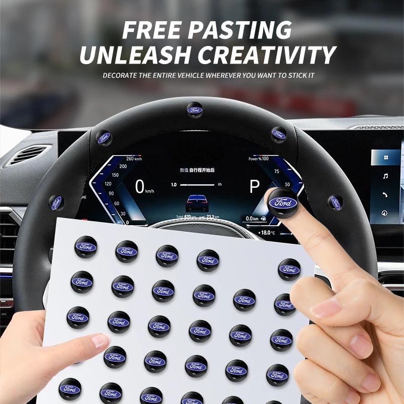 Горячая Автомобильная Наклейка Для Брелока Автомобиля para Для Ford Focus 2 MK1 MK3 Mondeo MK4 Fiesta MK7 Fusion Kuga Ranger Explorer 5 Fig