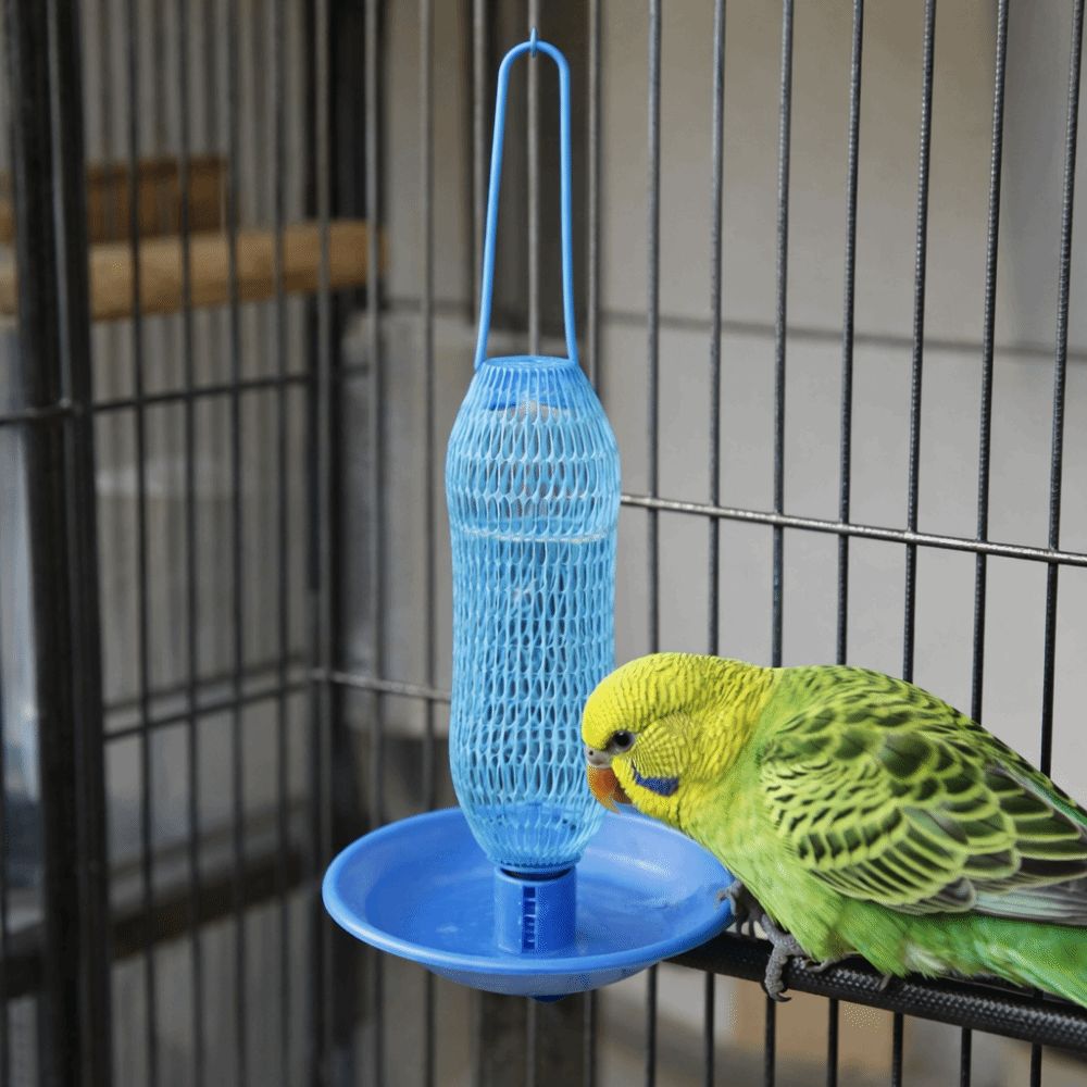 Bird Watering Well Automatic Bird Water Feeder Detachable Eco-Friendly Bird Drinking Fountain Plastic Wild Birds Drinker Outdoor