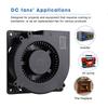 Gdstime 12032 DC 12V 4-контактный FG PWM Функция Двойной шарикоподшипник 120 мм 120x120x32 мм 12 см Центробежный турбинный вентилятор охлаждения