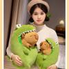 Adorable Capybara Plush Toy Cute Crocodile Design Soft Pp Cotton For Kids