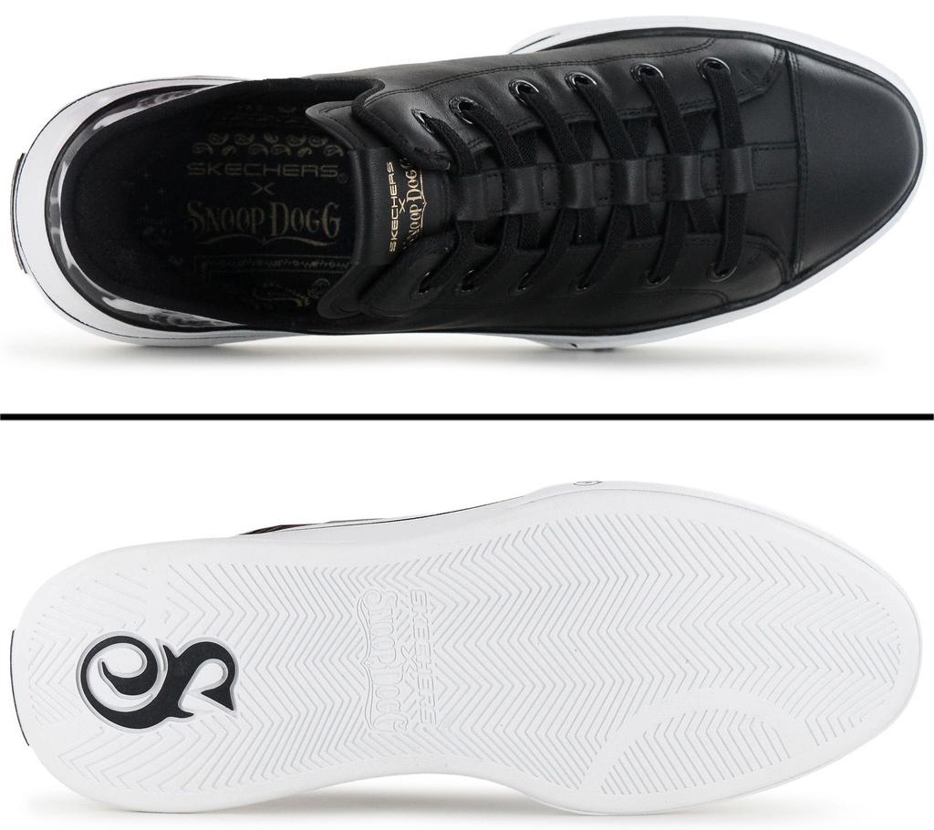 Skechers X Snoop Dogg - Slip-ins One OG - Мужские Кроссовки Обувь Черный 251016-BKW ОРИГИНАЛ