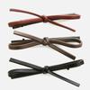 J.Lauren Tied Ribbon Leather Hair Pin H01336