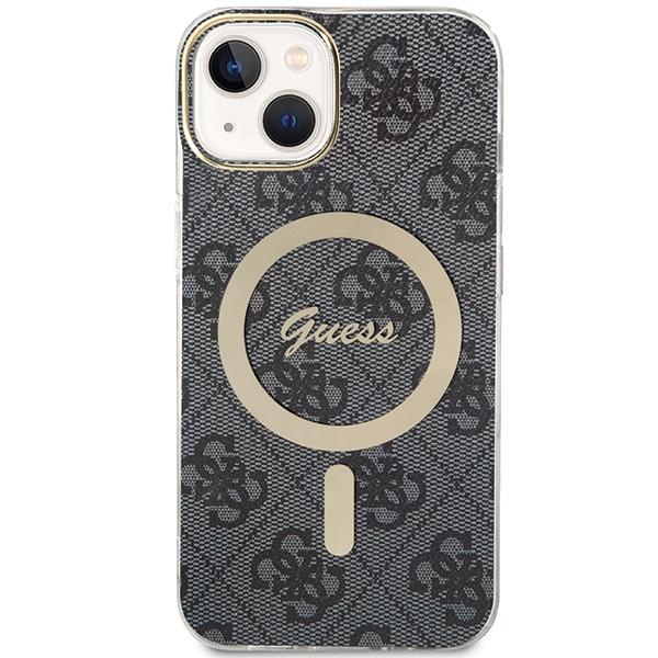 Guess Guhmp15Mh4Stk Iphone 15 Plus/ 14 Plus 6.7 Czarny/Black Hardcase 4G Magsafe