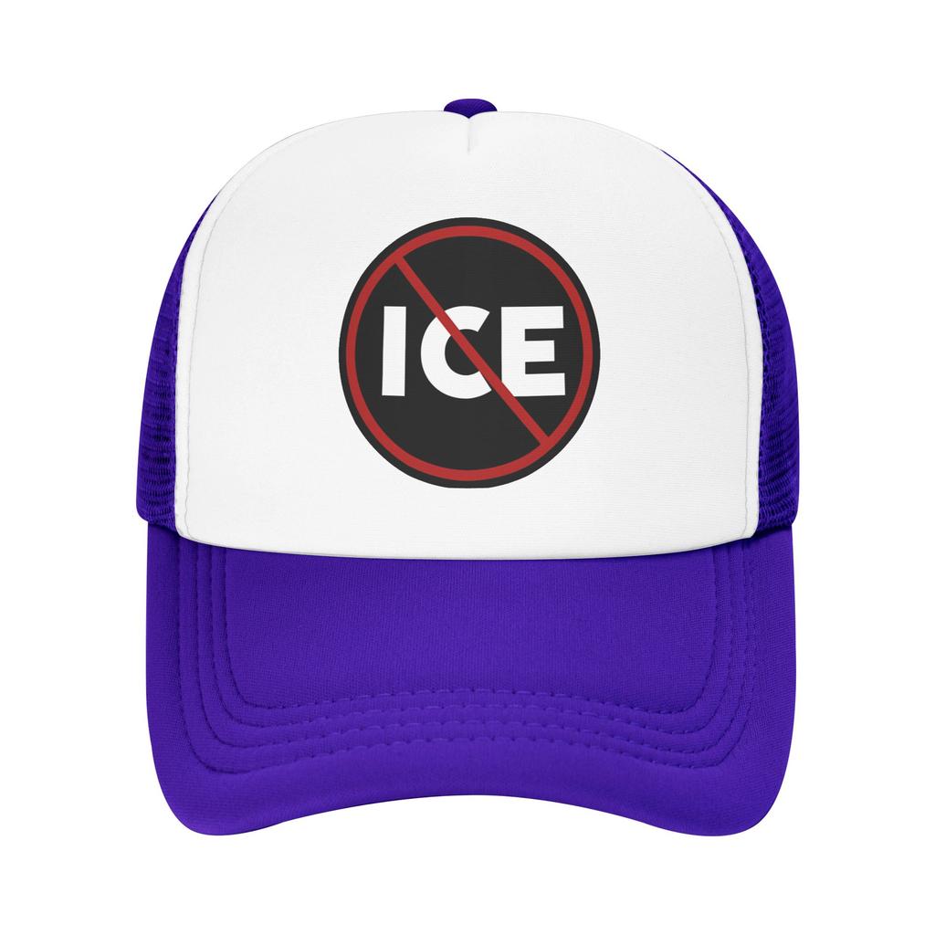 Против ICE Повседневная бейсболка Кепки от солнца в стиле хиппи для бега Летняя Высококачественная Женская Мужская Модная Кепка-snapback