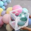 1 шт., праздничная свадьба, мерная коробка с 11 отверстиями для измерения размера воздушного шара, гладкая секция не повреждает воздушный шар, гибкая конструкция с пряжкой