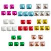 5Pcs 24 Inch Party Balloon Inflatable Bright Color 4D Cube Square Aluminum Film Balloon Decoration Home Decor