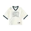 (WMNS) Женская футболка Sportswear Street Oversized с графическим принтом, азиатский размер S, цвет 'Sail Armoury Navy', HJ0281-133