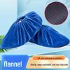 Non-slip, Wear-resistant Indoor Shoe Covers: Thickened, Dustproof, Machine Washable for Home, Computer Rooms, and Students. Enlarged Fleece Design.