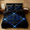Tampa Bay Pattern Bedding uilt Set uilt Cover Pillowcase Home Decoration Birthday Gift (1 * duvet cover + 2 * pillowcase without core)